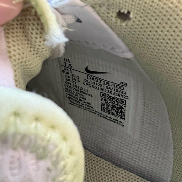 Nike Air Force 1 Shadow Platform Neon Orange and Green - Picture 2 of 8